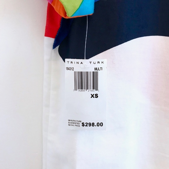 Trina Turk Shangri La Honolulu Midi Dress Kaftan - Picture 6 of 7